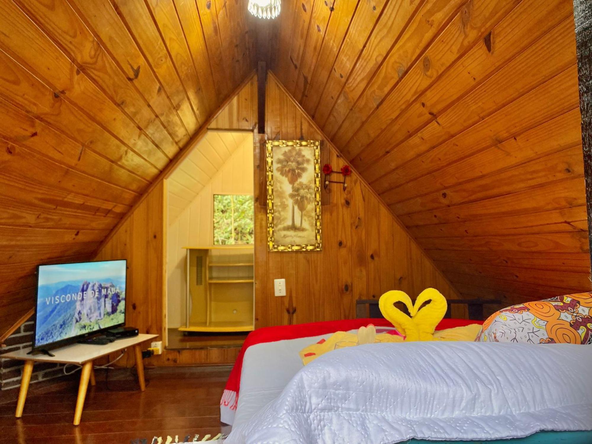 Chale 1 Alto Na Montanha, Com Lareira E Wi-Fi Leilighet Visconde de Mauá Eksteriør bilde